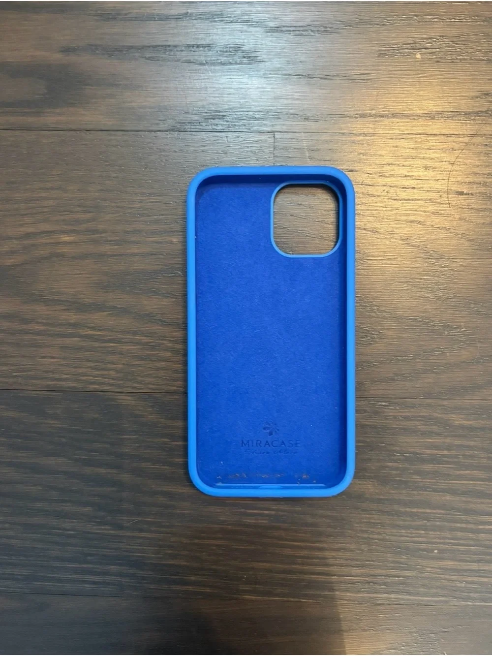Amazon Blue Phone Case with White Card Pocket